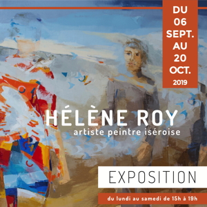 Exposition Hélène Roy à La Bienvenue Grenoble